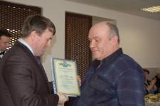 Награждение селян