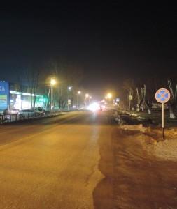 Пешеходник у автовокзала