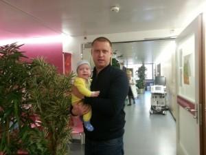 Стас Чернышев с сыном Елисеем