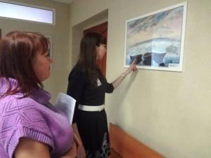 Открытие выставки в Сысертском районном суде