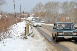 Мост на улице Герцена в Сысерти