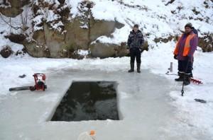 Полуготовая купель в Арамили