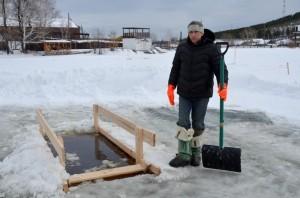 Подготовка к купаниям в Сысерти
