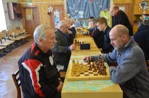 Педагоги играют в шахматы