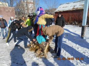 Масленицу готовят к ритуалу сожжения