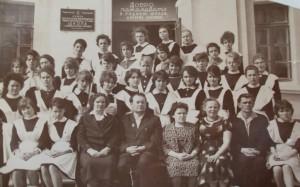 11 Б класс школы им. П. П. Бажова, выпуск 1965 года