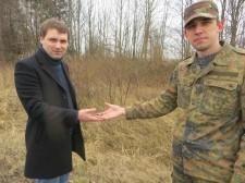 Вячеслав Чернавских и Николай Фляум - передача ордена Вячеслав Чернавских и Николай Фляум - передача ордена