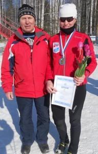 Ю. В. Проскуряков с Настей Колясниковой