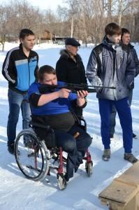 Эстафета в техникуме "Родник"