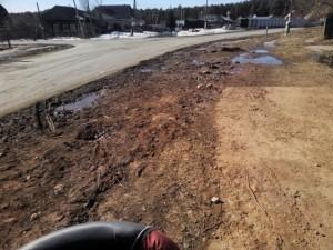 Улица Тимирязева возле поворота на Механизаторов