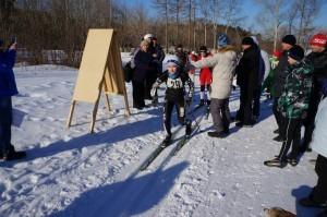 Старт школьной гонки