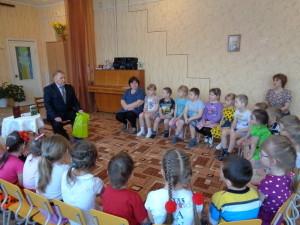 Встреча дошколят со Скворцовым