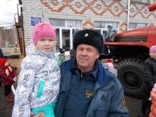 Пожарные в детсаду п. Асбест
