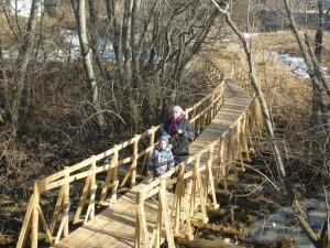 Новый мост в октябрьском