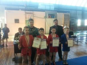 Наши самбисты в Белоярском ГО