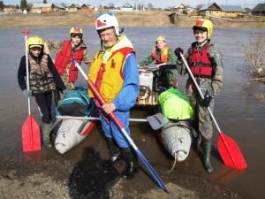 Сысертские туристы на реке Чусовая