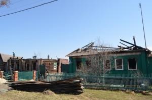 Пожар на ул. 1 Мая в сысерти