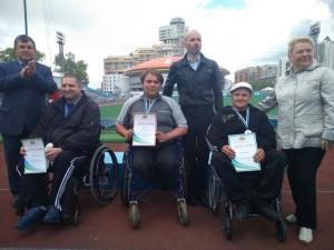 Соревнования по толканию ядра техникум "Родник"