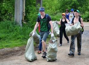 Уборка в честь старта трудового лета