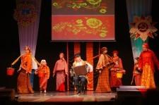 Коллекция "РУССКАЯ ДУША", театр моды О.Тимофеевой 