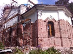 Реконструкция храма им. Петра и Павла
