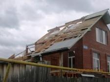 Ветром унесло шифер с крыши