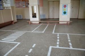 Макет перекрестка в школе №18