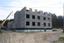 Стройка детских садов август 2015  Октябрьский