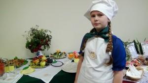 Дарья Гордеева - победительница областной выставки в номинации "Эко-кафе"