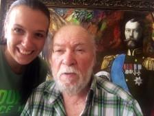 Вероника Пиджакова с Мишей Шаевичем Брусиловским