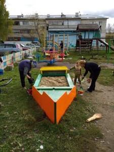 Детская площадка в Кашине