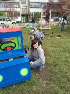 Детская площадка в Кашине