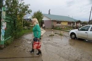 Грязь у ЦРБ