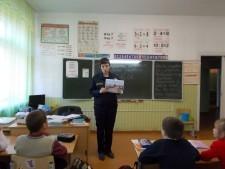 Беседа по пожарной профилактике в школе №3, Двуреченск