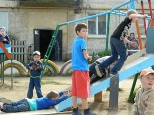 Детская площадка в Большом Седельникове