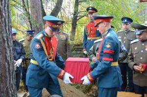 Захоронение Александра Владимировича Клопина