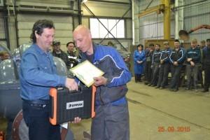 Награждение работников ООО "Техносила"