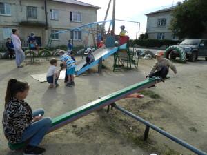 Детская площадка в Большом Седельникове