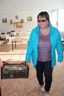 Заносим ящики