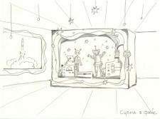 Сцена в фойе