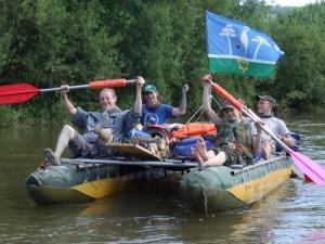 Сплав по реке Койва