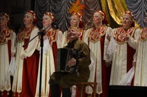 Хор ветеранов Зоренька, Патруши и Василий Теркин в исполнении Виктора Ипатова