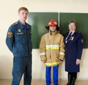 Помощники организаторов олимпиады и ее участник