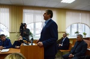 Александр Новиков в зале заседаний Сысертского районного суда