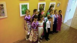 Воспитанники ДШИ Б. Истока в библиотеке им. Герцена