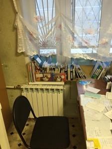 Заменили батареи в медпункте