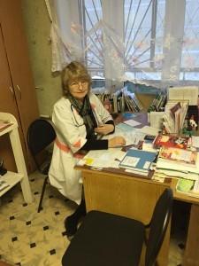 Заменили батареи в медпункте