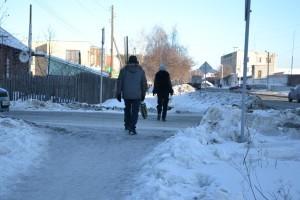 Скользкие тротуары