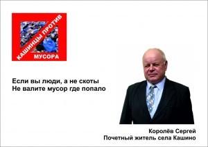 Кашинцы против мусора