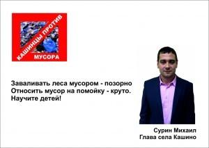 Кашинцы против мусора